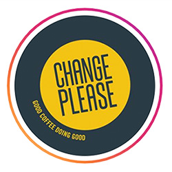 change please logo